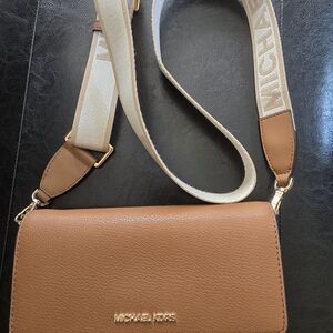 Michael Kors Tan Crossbody Bag